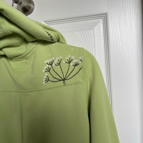 Outdoor Research Lime Green Full Zip Sweatshirt Size Medium - Picture 8 of 9